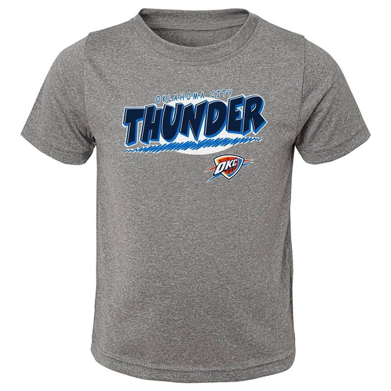 NBA Oklahoma City Thunder Toddler 2pk T-Shirt, 2 of 4