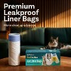 Petcove LitterWrap Liners & PurrFresh Carbon Bundle for PurrTek Max Auto Cat Litter Box, 15 Jumbo Drawstring Bags, Unscented Deodorizers - 3 of 4