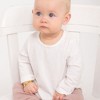 Baby Girls' Teddy Bear Figaro Bracelet Sterling Silver Gold Plated - In Season Jewelry - 2 of 4