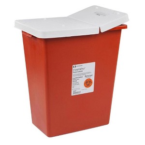 SharpSafety Sharps Container 12 gal. Vertical Entry - 1 of 1