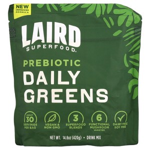 Laird Superfood Prebiotic Daily Greens, 14.8 oz (420 g) - 1 of 2