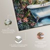Art Remedy Paradise Bathtub Tropical Bathroom Wall Art Framed - 4 of 4