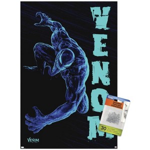 Trends International Marvel Venom: Let There be Carnage - Black and Blue Unframed Wall Poster Prints - 1 of 4