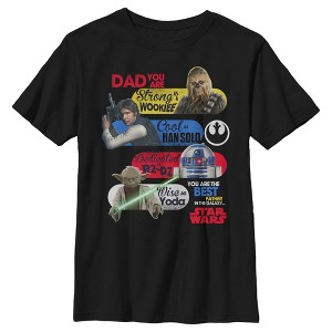 Boy's Star Wars: A New Hope Dad You Are the Best Father in the Galaxy T-Shirt - 1 of 4