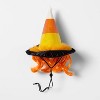 Candy Corn Witch Hat Dog and Cat Costume - Hyde and EEK! Boutique™ Black - image 2 of 4