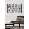 Trends International Hello Kitty and Friends: 24 Tokyo Skate Group Grid Framed Wall Poster Prints - 2 of 4