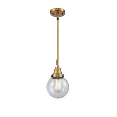 Beacon - 1 Light Stem Hung Mini Pendant In Industrial Style-10.63 Inches Tall and 6 Inches Wide