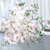 REGALWOVEN Lifelike Silk Decorative Artificial Phalaenopsis Flowers 16.1" 6 Pcs - 3 of 4
