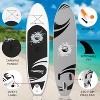SereneLife Adult Inflatable Stand-Up Paddle Board - SLSUPB06.5 - 2 of 4