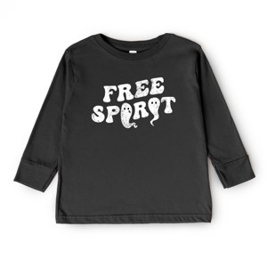 The Juniper Shop Free Spirit Ghost Distressed  Youth Long Sleeve Tee - 1 of 4