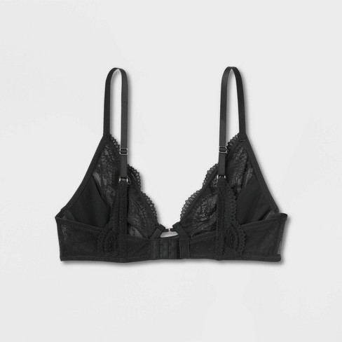 Women's Lace Unlined Bra - Auden™ Black 34d : Target