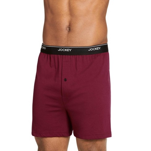 Jockey Men's Seamless Waistband Knit 4.5 Boxer