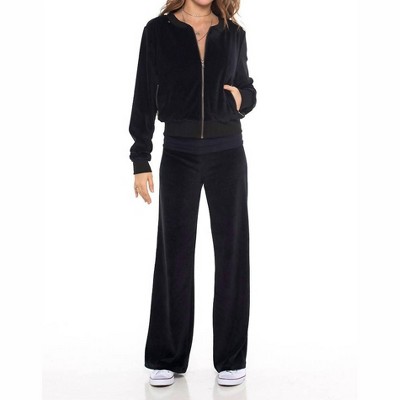 Women's Velour Bomber Jacket - SKEMO