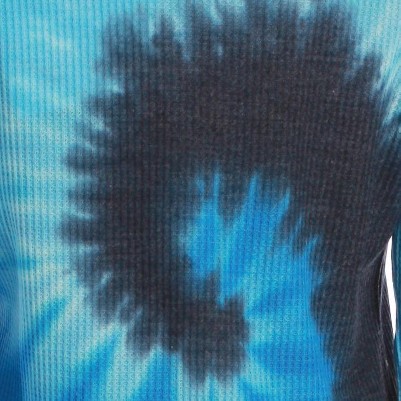 tie dye blue swirl - women