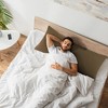 PiccoCasa 110GSM Microfiber Zipper Closure Soft Breathable Body Pillow Cover 2 Pcs - 4 of 4