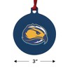 Fort Lewis College Primary Logo Aluminum Holiday Christmas Tree Ornament  3.0" (7.6 cm) x 3.37" (8.6 cm) - 3 of 4
