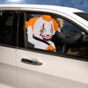 Gemmy Car Buddy Airblown Inflatable Stylized Pennywise w/Pumpkin WB , 3 ft Tall, Multi - 2 of 4