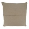 Saro Lifestyle Tufted Pillow - Poly Filled, 20" Square, Ivory - 2 of 3
