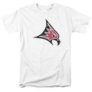 University of Wisconsin-River Falls Official Distressed Primary Logo Unisex Adult T Shirt - 1 of 4