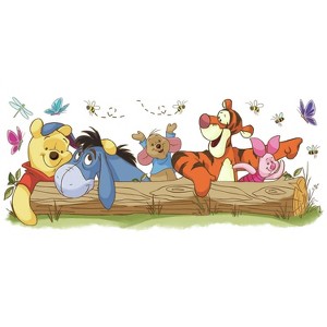 Winnie The Pooh Outdoor Fun Peel and Stick Giant Kids' Wall Decal - 1 of 3
