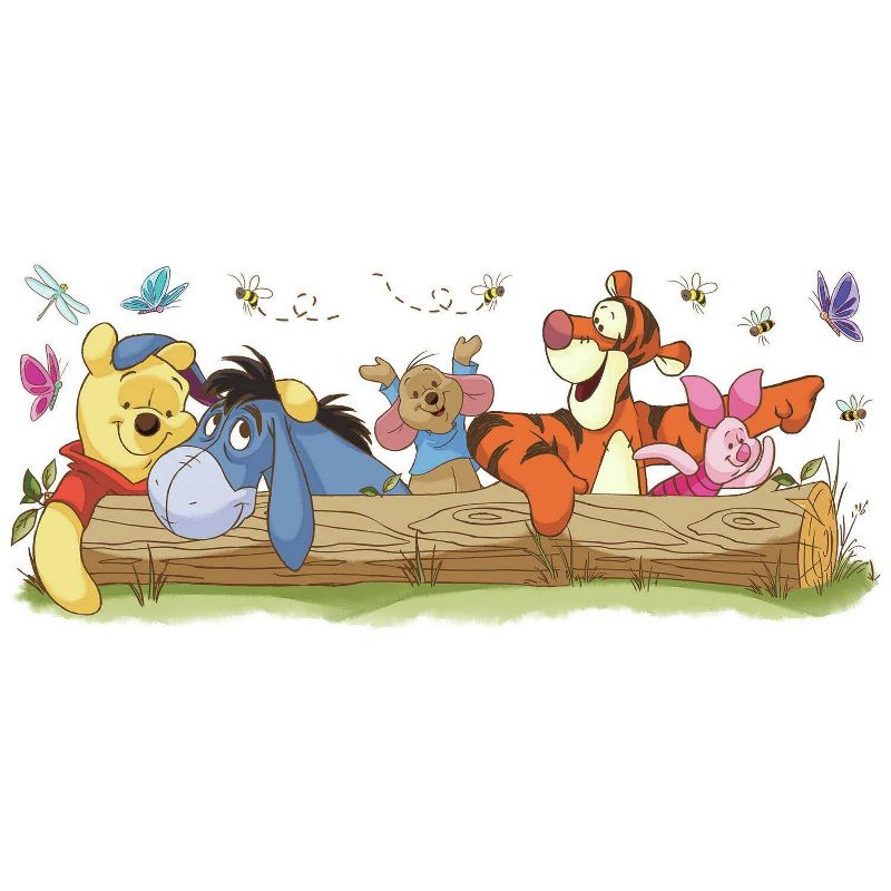 Winnie The Pooh Outdoor Fun Peel and Stick Giant Kids&#39; Wall Decal, 1 of 6