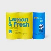 2 Pack/75ct/3pk Lemon and Fresh All Purpose Disinfecting Wipes - up&up™ - 2 of 4