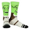 Dreamworks Shrek Socks Men's Character Face Designs 5-Pack Adult Mid-Calf Crew Socks Multicolored - 2 of 4