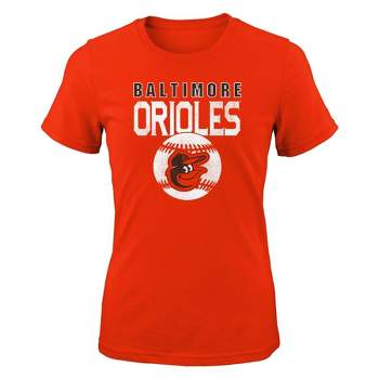 Mlb Baltimore Orioles Girls' T-shirt - Xl : Target