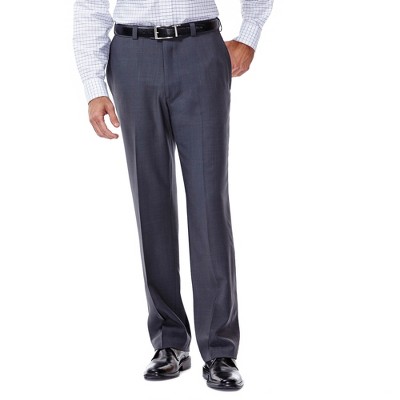 Haggar Men's E-CLO™ Stria Classic Fit Flat Front Dress Pant