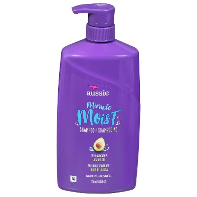 Aussie Miracle Moist Shampoo with Avocado & Jojoba Oil 26.2 fl oz