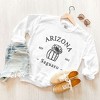 Simply Sage Market Women's Graphic Sweatshirt Embroidered Arizona Flower - Black - 3 of 4