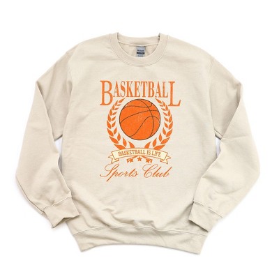Simply Sage Market Women's Graphic Sweatshirt Basketball Sports Club