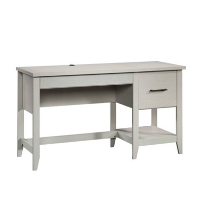 Summit Station 2 Drawer Desk Glacier Oak - Sauder: Home Office, Letter-Size File Storage, Laminated Surface: MDF Construction, Metal Hardware