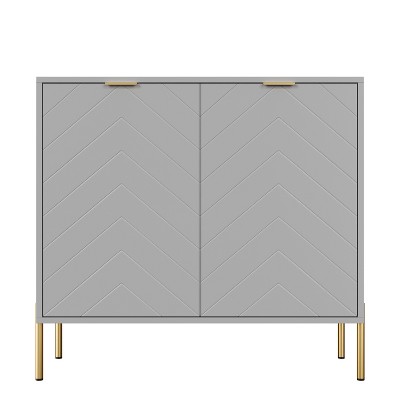 CLIHOME 31.5 in. H Utility Storage Cabinet with Adjustable Shelves