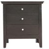 NicBex Nightstand with 3 Drawers Modern Side Table with Round Handles for Bedroom,Living Room - 3 of 4
