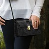 Pavilion Gift Company - Black - Velvet  Crossbody Bag - Handbags - 2 of 3
