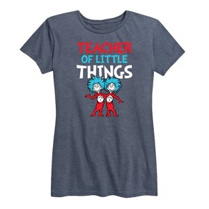 Women's - Dr. Seuss - Teacher Of Little Things Short Sleeve Graphic T-Shirt - 1 of 4
