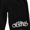 The Band Logo Men's Black Lounge Shorts - image 2 of 3