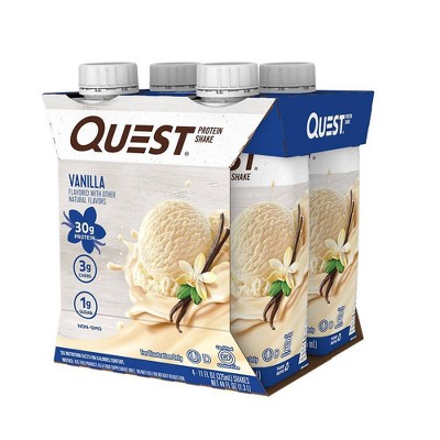 Quest Ready To Drink Protein Shake - Vanilla - 44 fl oz/4ct