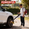 52CC Backpack Blower, 2.2-HP 2-Cycle Gas Leaf Blower with 780 CFM & 270 MPH, Powerful Clearing Performance for Wet Leaf & Debris Clean & Snow Removal - 2 of 4