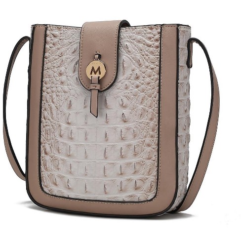 Mkf Collection Molly Trendy Women Crossbody Handbag By Mia K Beige Target