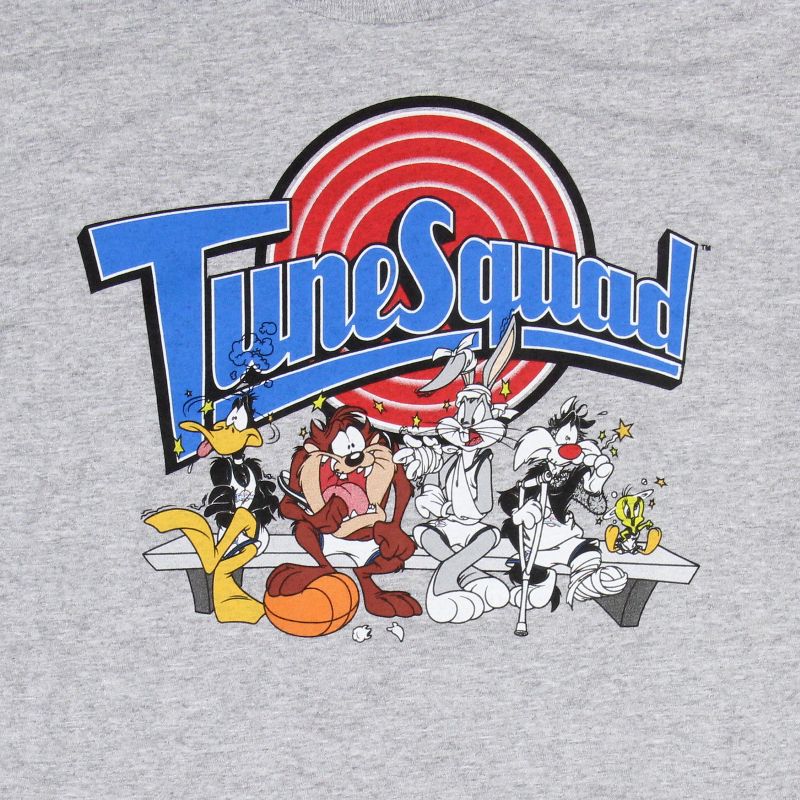 Space Jam Boys' Shirt Tune Squad Bench Warmers Youth Kids T-Shirt Tee, 2 of 3