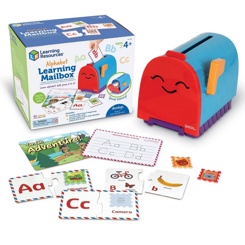Learning Resources Alphabet Learning Mailbox, 1 of 11
