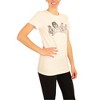 Elevenparis Womens Posing Skeletons Graphic T-Shirt - 2 of 4