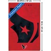 Trends International NFL Houston Texans - Logo 25 Unframed Wall Poster Prints - 3 of 4
