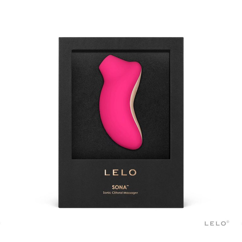 LELO SONA Rechargeable and Waterproof Clitoral Stimulator - Cerise, 3 of 5