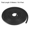 Unique Bargains EPDM Rubber Weather-Proof Insulation Seal Strips Black - 2 of 3