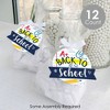 Big Dot of Happiness Back to School - First Day of School Classroom Clear Goodie Favor Bags - Treat Bags With Tags - Set of 12 - 2 of 4