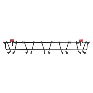 Rubbermaid 34 Inch Heavy Duty Garden Tool and Sports Storage Rack for Sheds - 1 of 4