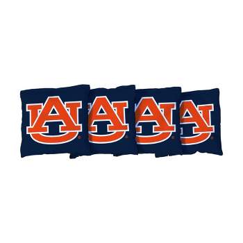 NCAA Auburn Tigers Corn-Filled Cornhole Bags Navy Blue - 4pk